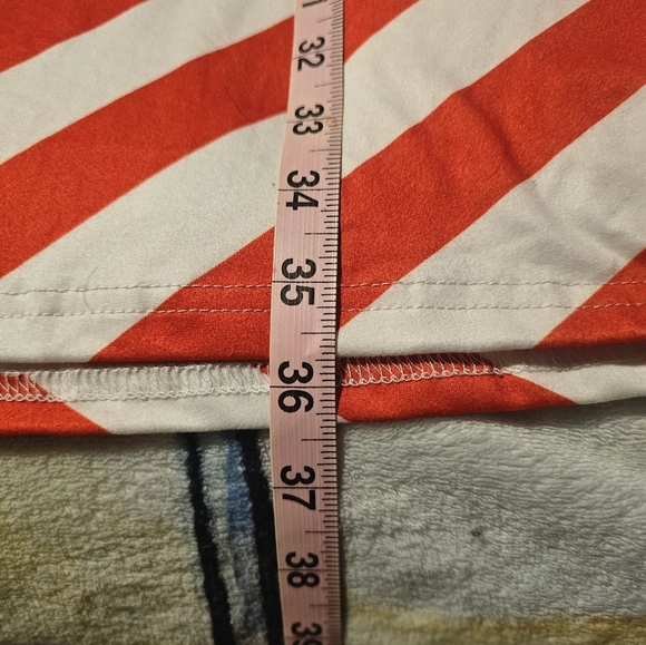 NWOT For G And PL Red White & Blue Stars & Stripes Patriotic Maxi Dress Size L - Picture 8 of 10